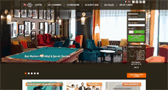 Desktop Screenshot of hotel-de-chassieu.com